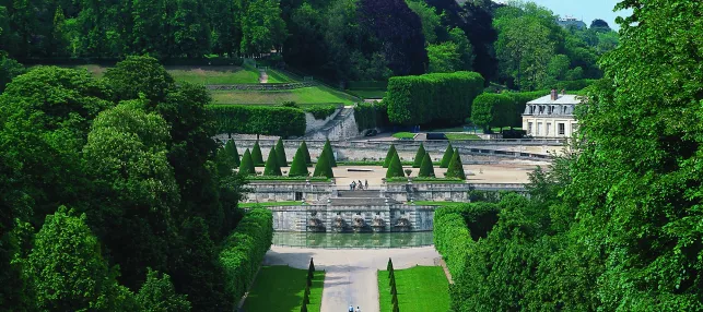 Vue du domaine national de Saint Cloud ©dnsc