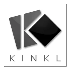 carrés imbriqués formant le K de KINKL 