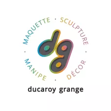 Logo Ducaroy Grange - Maquette manipe sculpture et décor