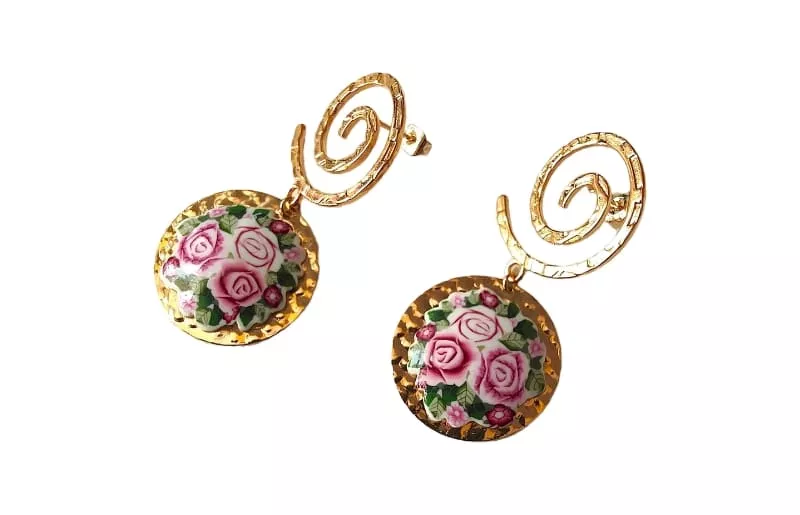 Boucles d'oreilles Rosa