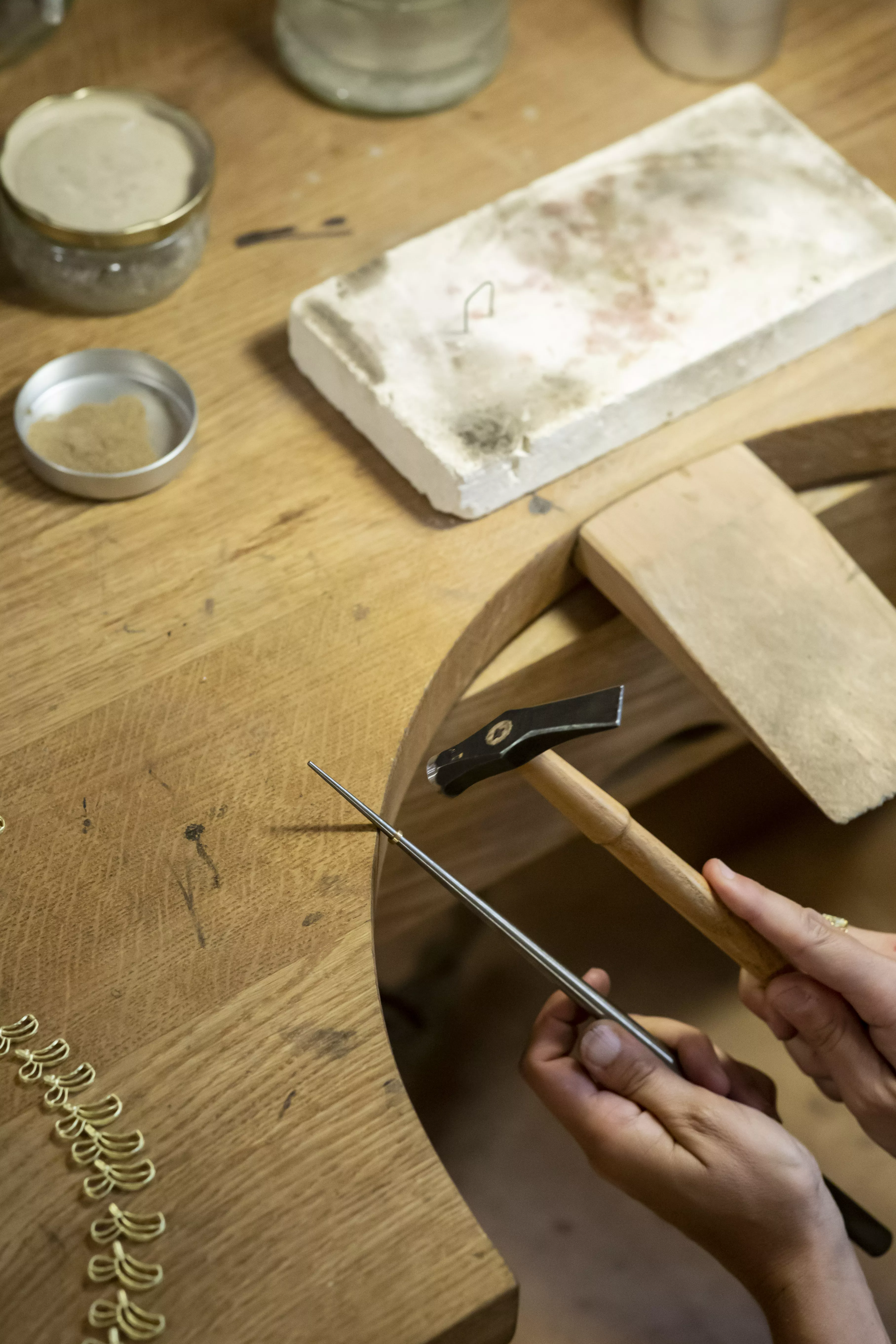 Fabrication artisanale des bijoux