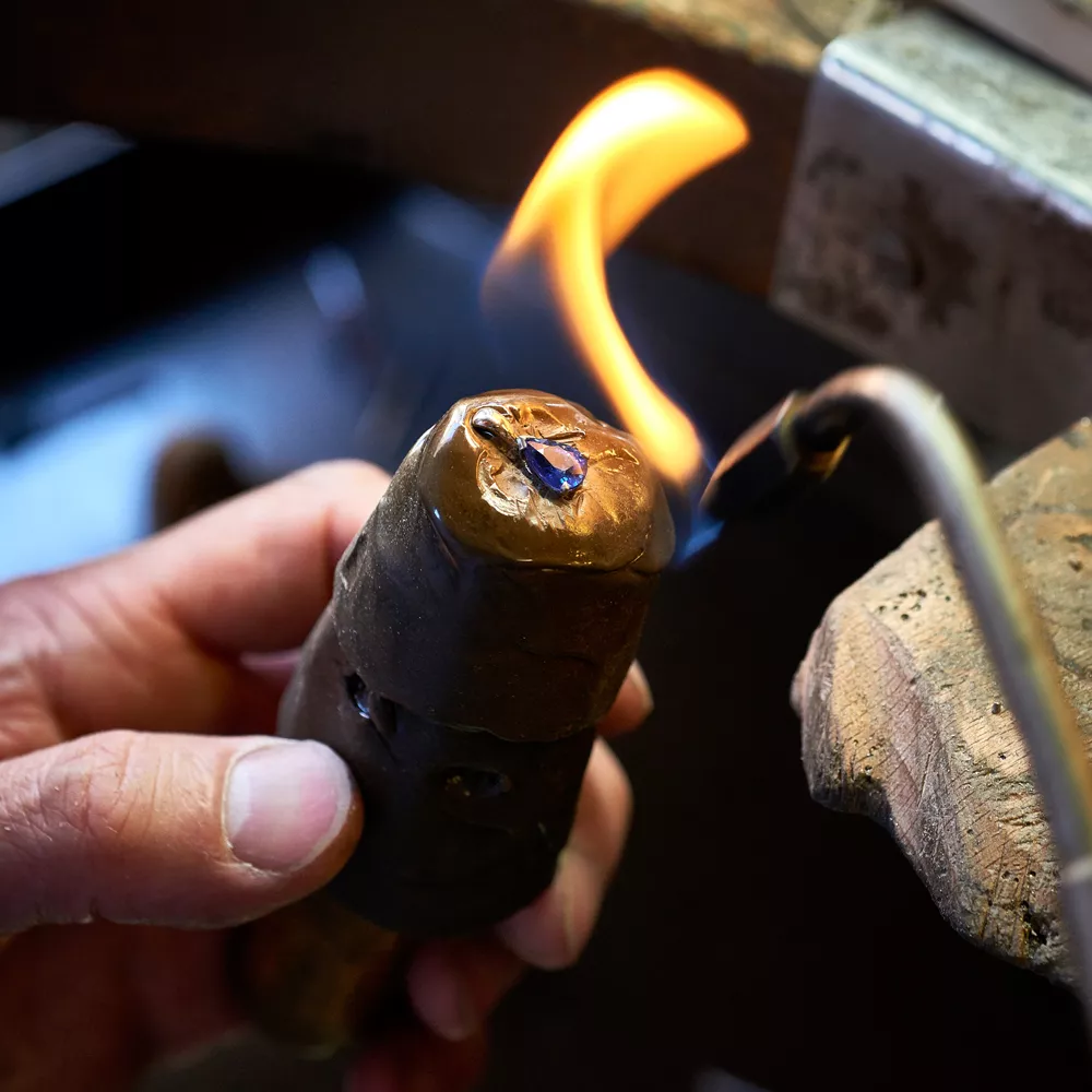 Atelier de fabrication joaillière