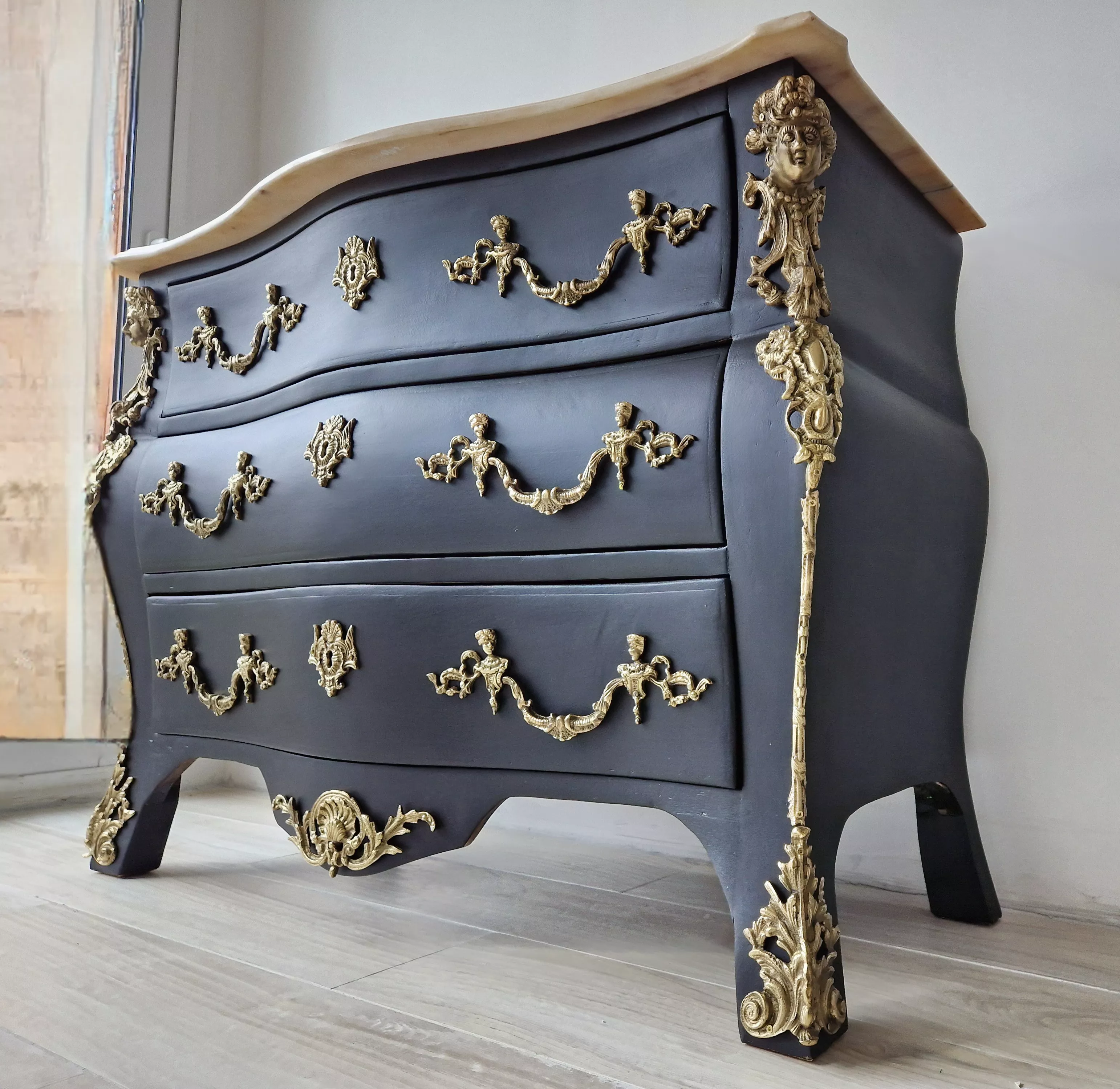 Restauration Commode Louis XV