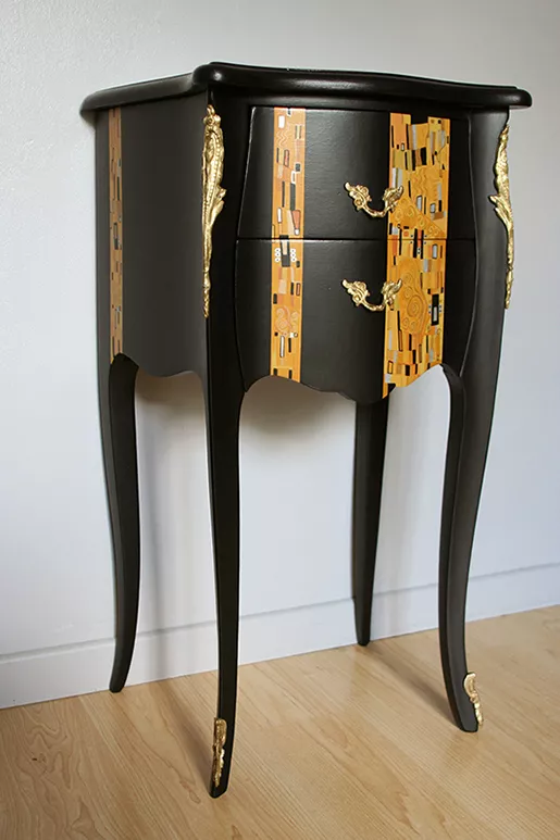 Chevet inspiré Klimt