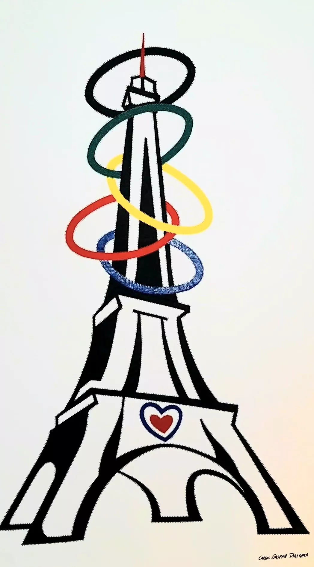 TOUR EIFFEL MARQUETERIE COUTURE 