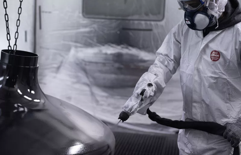Théus Industries atelier peinture