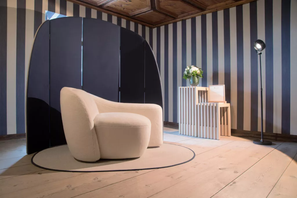 MagicEye III Lampadaire with Raphael Navot and Loro Piana