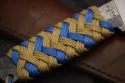 Gainages d'objets, manches, poignées, ici manche de couteau co-créé avec forgeron-coutelier.