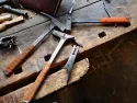 marteau de charpentier ou de couvreur forgé main par la taillanderie La Maison Luquet