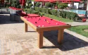 Billard extérieur Teck