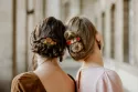 Capsule dorée Bijoux de cheveux
