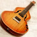 lap steel bambou