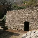 Mur et voute en pierre sèche, schiste