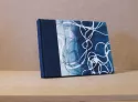 Carnet Aquarelle 15x20cm - Couture sur ruban - Monotype