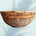 Saladier effet tigré
