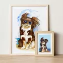 aquarelle chien