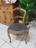 Fauteuil vintage restauré 