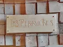 Gravure d'un lettrage de style Art Nouveau