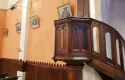 Resaturation complète du mobilier et des boiseries de l'église de MONTAGNE, Valmin Lorey atelier d'ébénisterie.