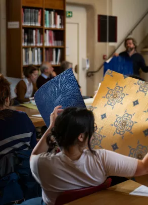 Atelier d'Offard à la bibliothèque Forney