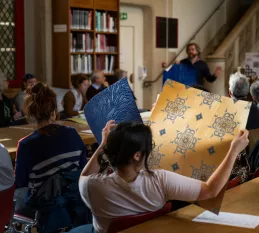 Atelier d'Offard à la bibliothèque Forney